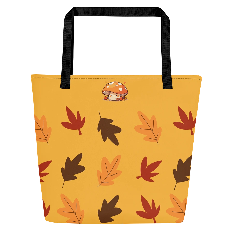 Ochre Leaves Tote Bag product image (1)