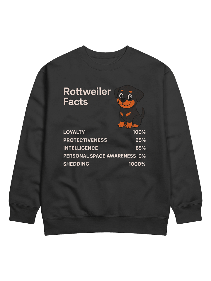 Rottweiler Facts Premium Sweatshirt product image (3)