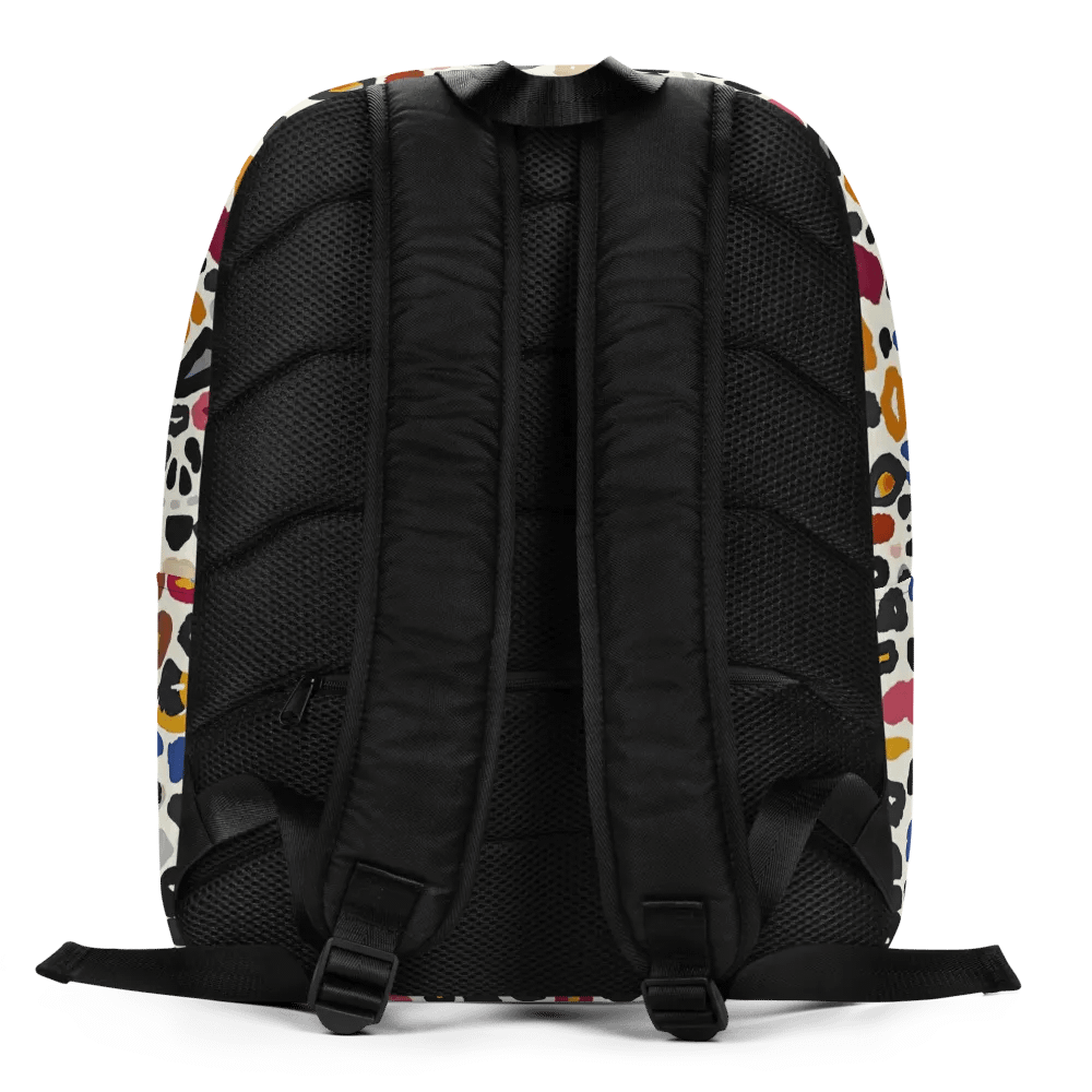 Eclectic Leopard Print Laptop Backpack product image (4)