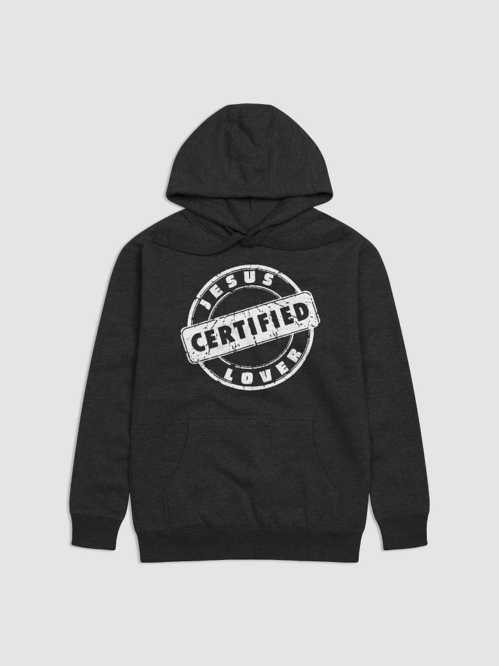 Certified Jesus Lover Stamp Hoodie product image (2)