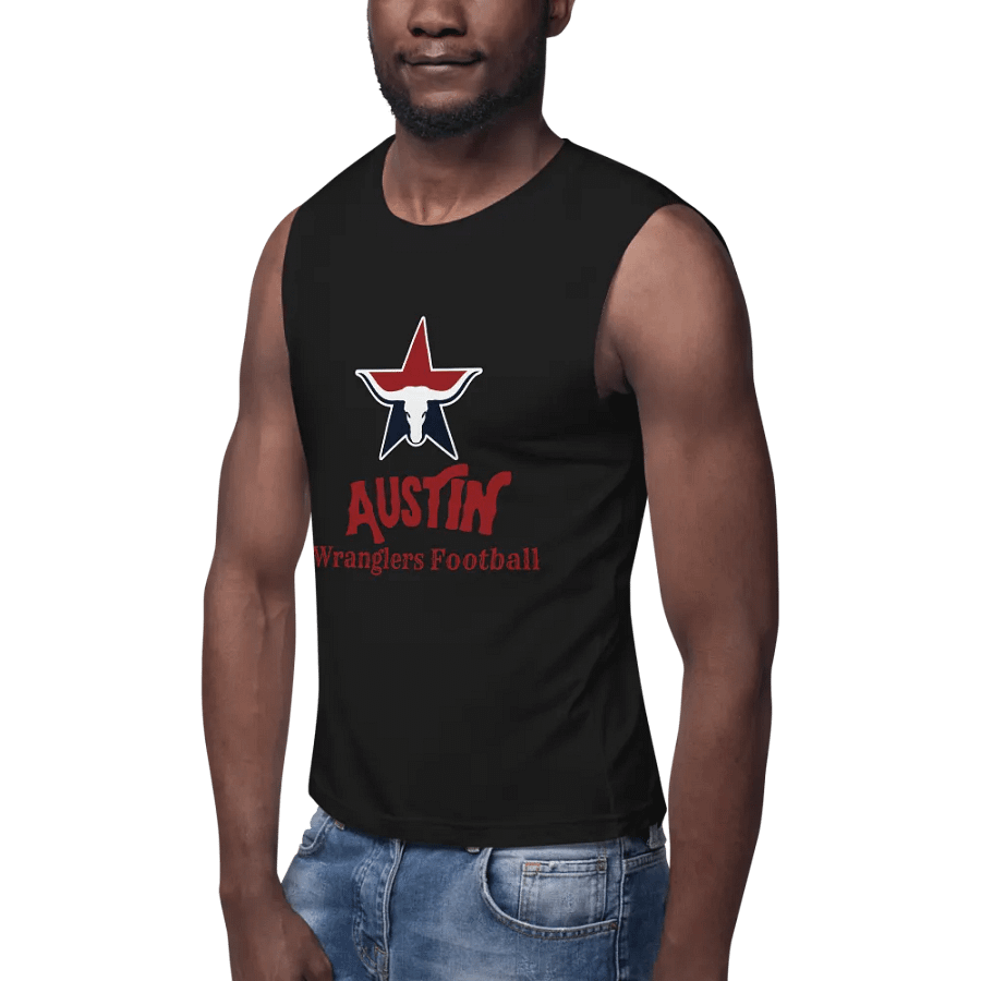 Austin Wranglers Team Muscle T-Shirt product image (8)