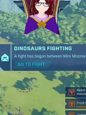 | ♕✩ My Mod & Mini Moonie Fighting(DINO STYLE)! ✩♕ |  Let's find out what happens when my Mod Duckie and my child Mini Moonie get into a fight as Dinos! I did nothing to provoke this...it just happened. #vtuber #twitch #streamer  #vtuberclips #parentstreamer #jurassicworldevolution #gameplay #gameclips #twitchclips 