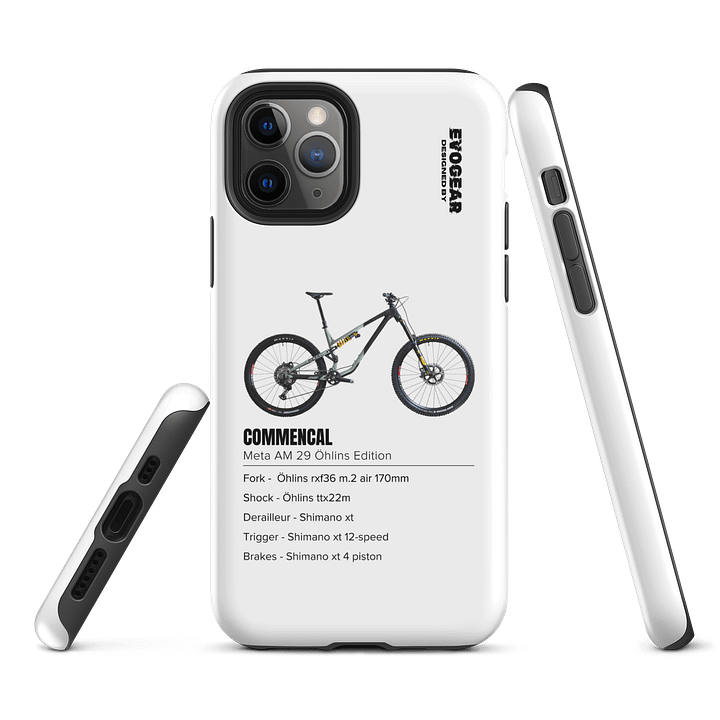 White Commencal Meta AM iPhone Case product image (3)