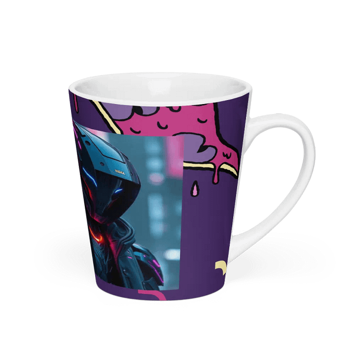 Neon Cyber Nuka Latte Mug product image (2)