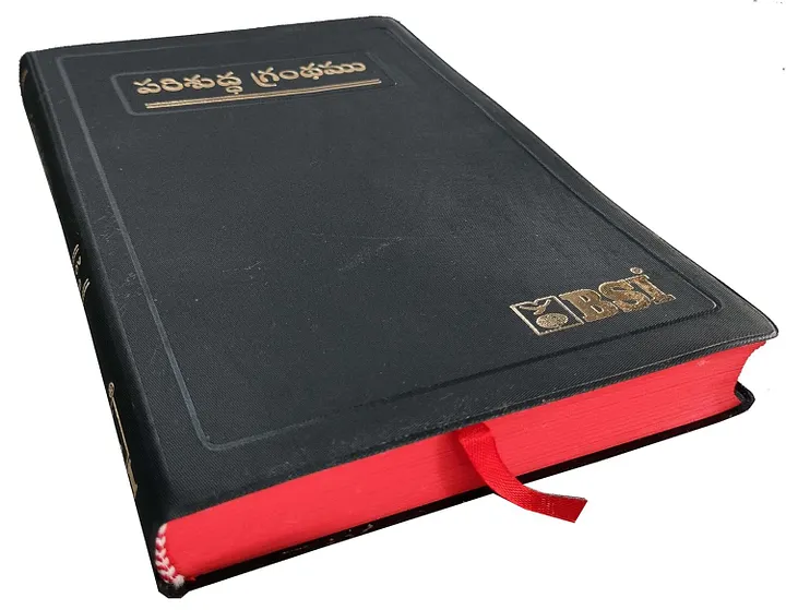 Telugu bible Normal product image (1)