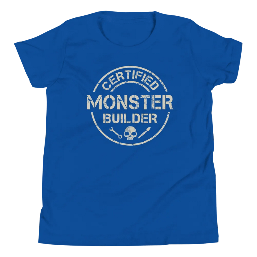 CERTIFIED MONSTER BUILDER TEE (KIDS) product image (1)