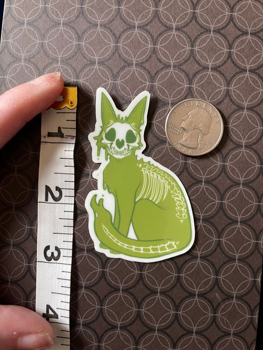 Goopie Glow-in-the-Dark Vinyl Sticker product image (2)