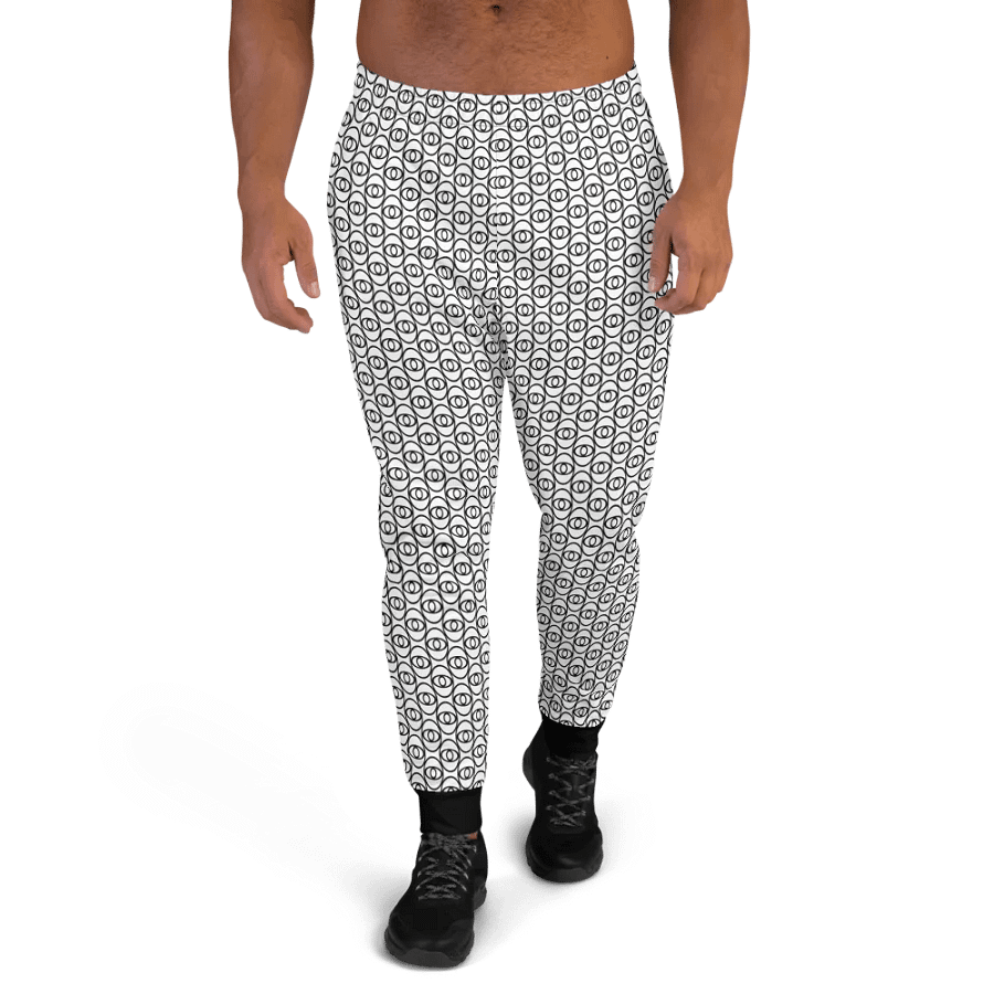 Black & White Men's Joggers product image (3)
