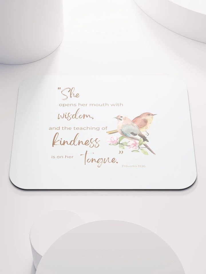 Wisdom and Kindness Mouse Pad product image (1)