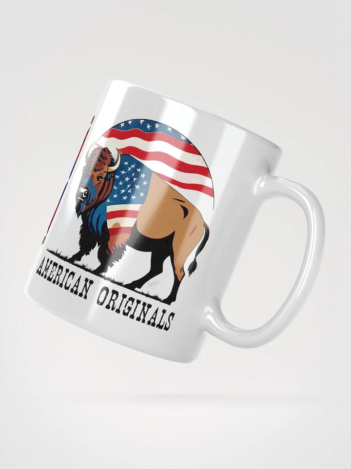 American Originals Bison Glossy White Mug product image (3)