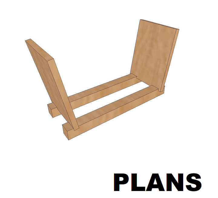 Vinyl Display Stand // Woodworking Plans & Cut List (Digital File) product image (1)