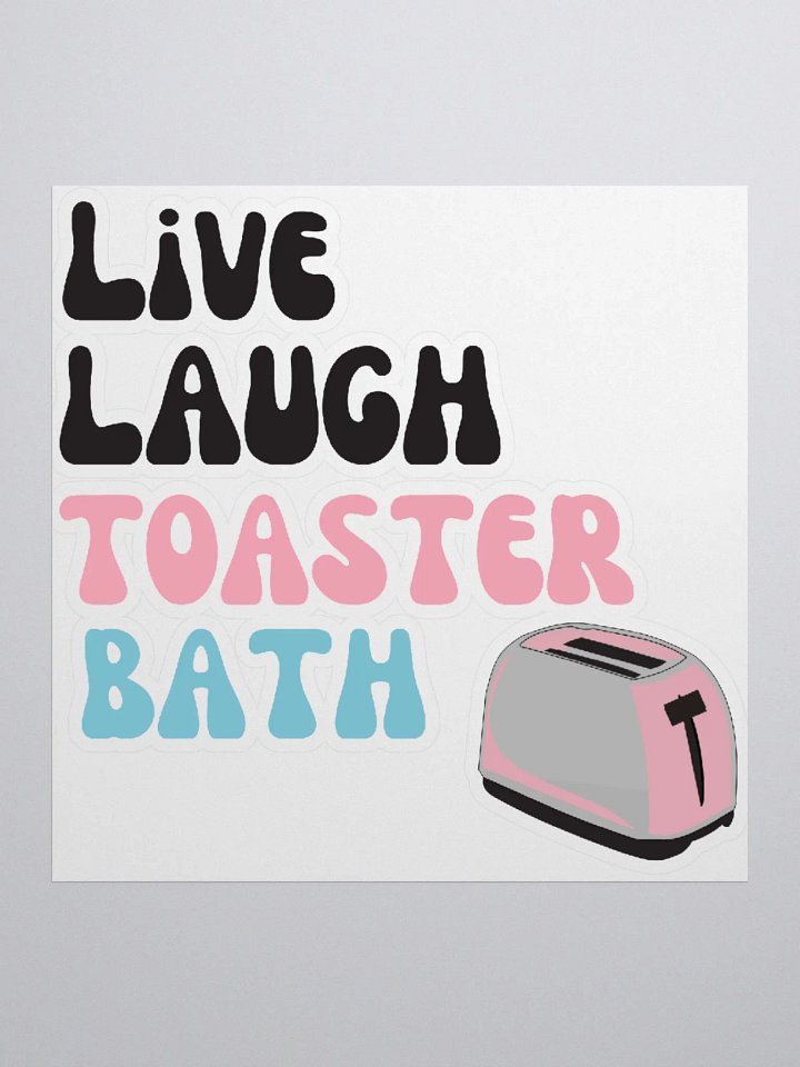 LLTB Sticker Black Lettering product image (2)
