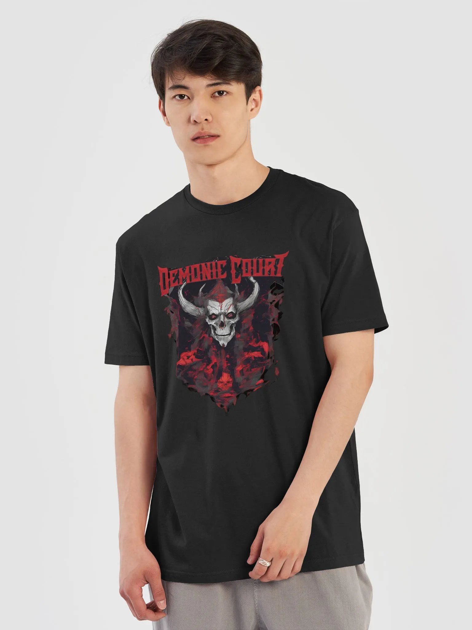 BTW Demonic Court mens super soft Tee product image (73)
