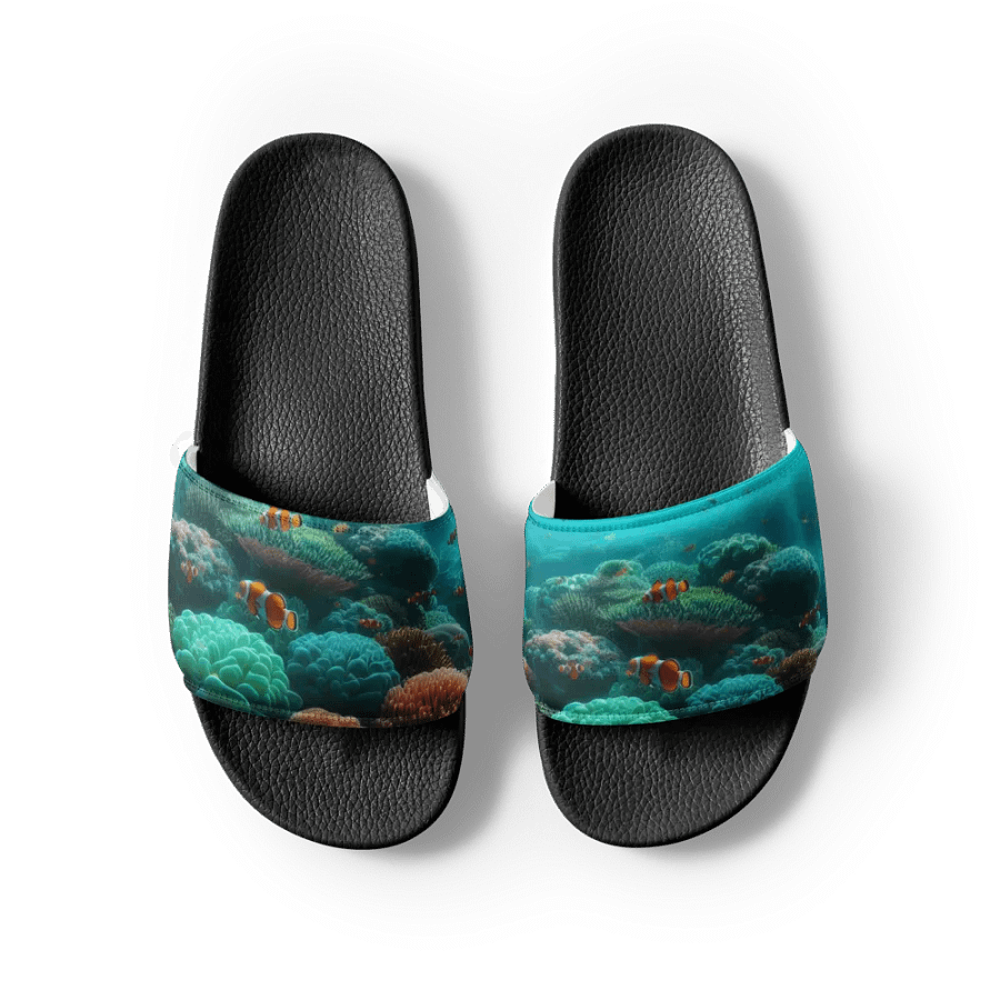 Oceanic Oasis Women's Slides | Ai Design product image (3)