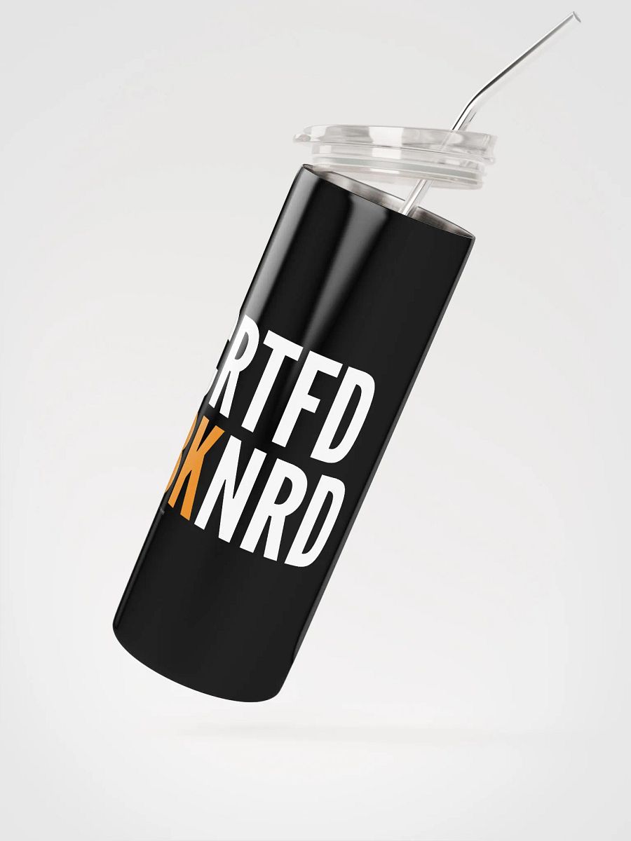 'Certified Book Nerd' Stainless Steel Tumbler product image (2)