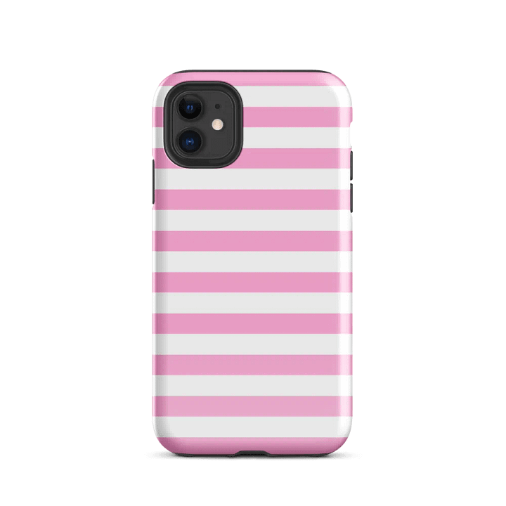 pink stripe i phone case product image (24)