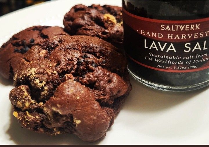Black Lava Peanut Butter Cup Cookies (DOZEN) product image (1)