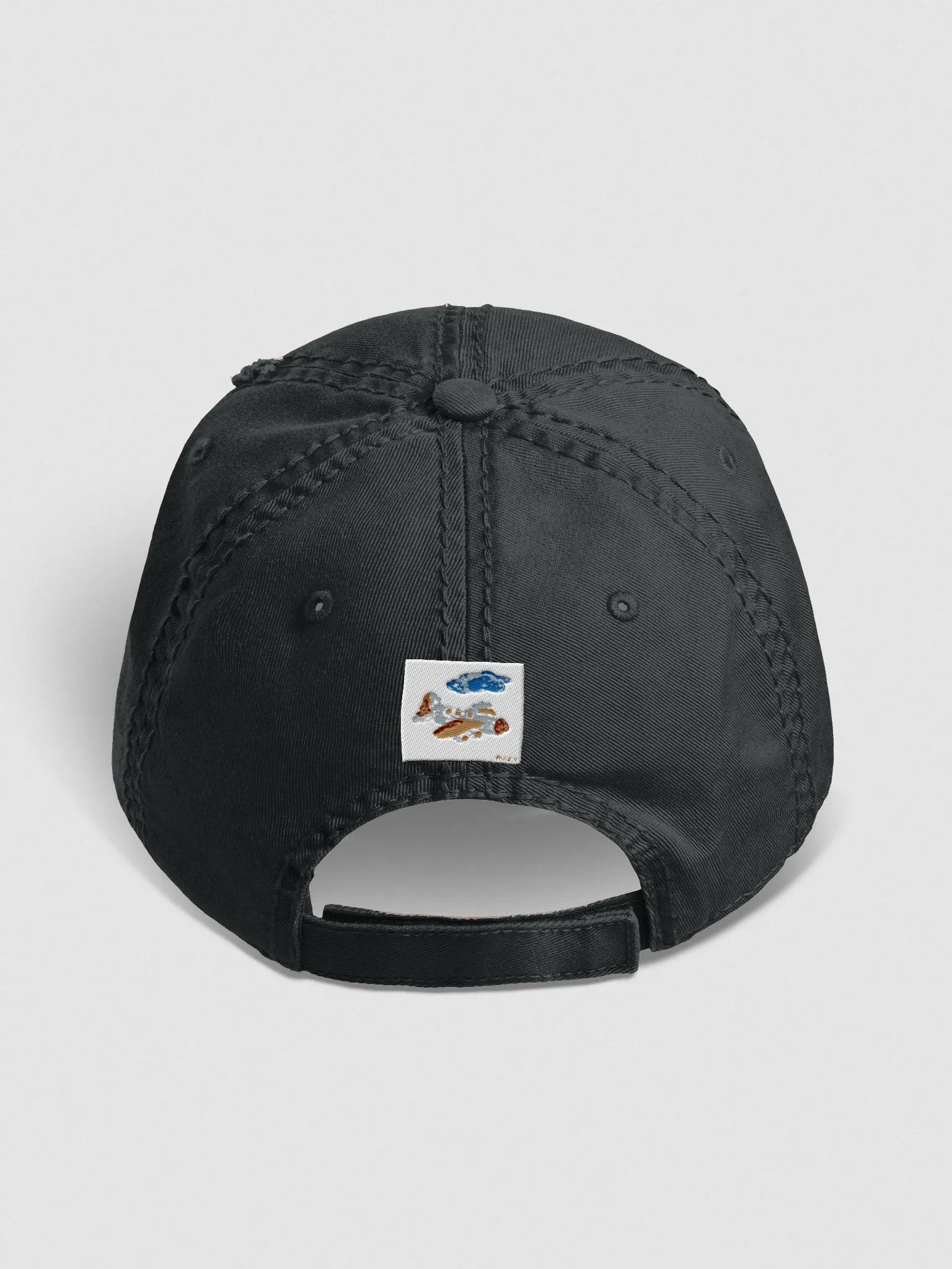 Kid Airplane (Otto Distressed Dad Hat) product image (6)