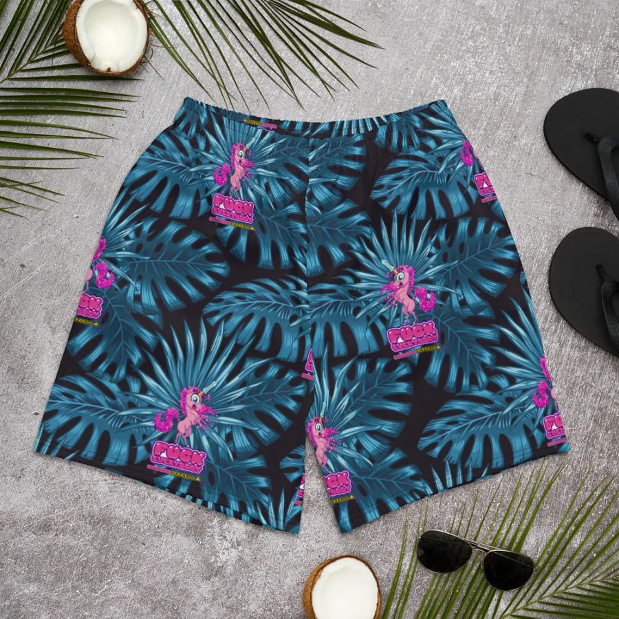 Fuck Everybody! Hawaiian shorts (Design variant 2) product image (2)