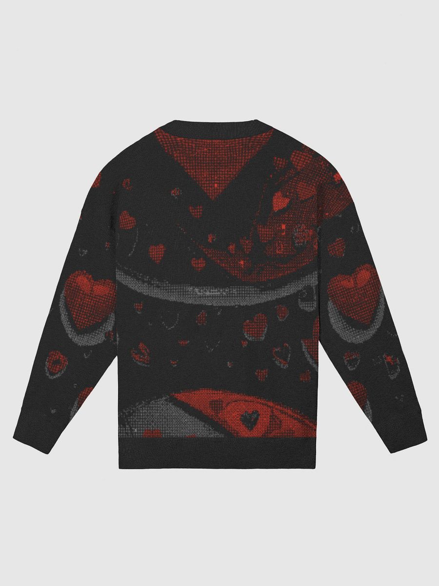Love Lives Here 432 Hz Cardigan – Cozy Knit Sweater with Healing Frequency Design | Mindful Fashion for Men & Women product image (2)