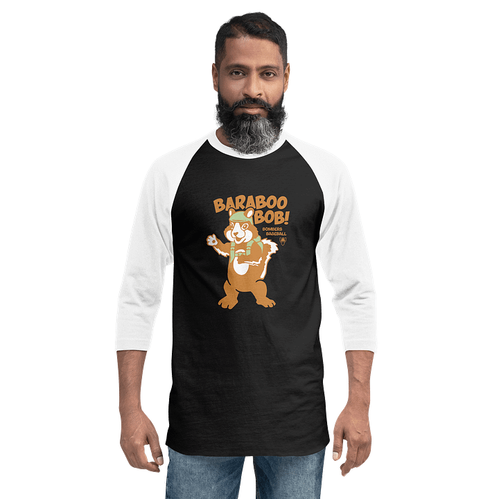 Baraboo Bob Baseball Tee product image (12)