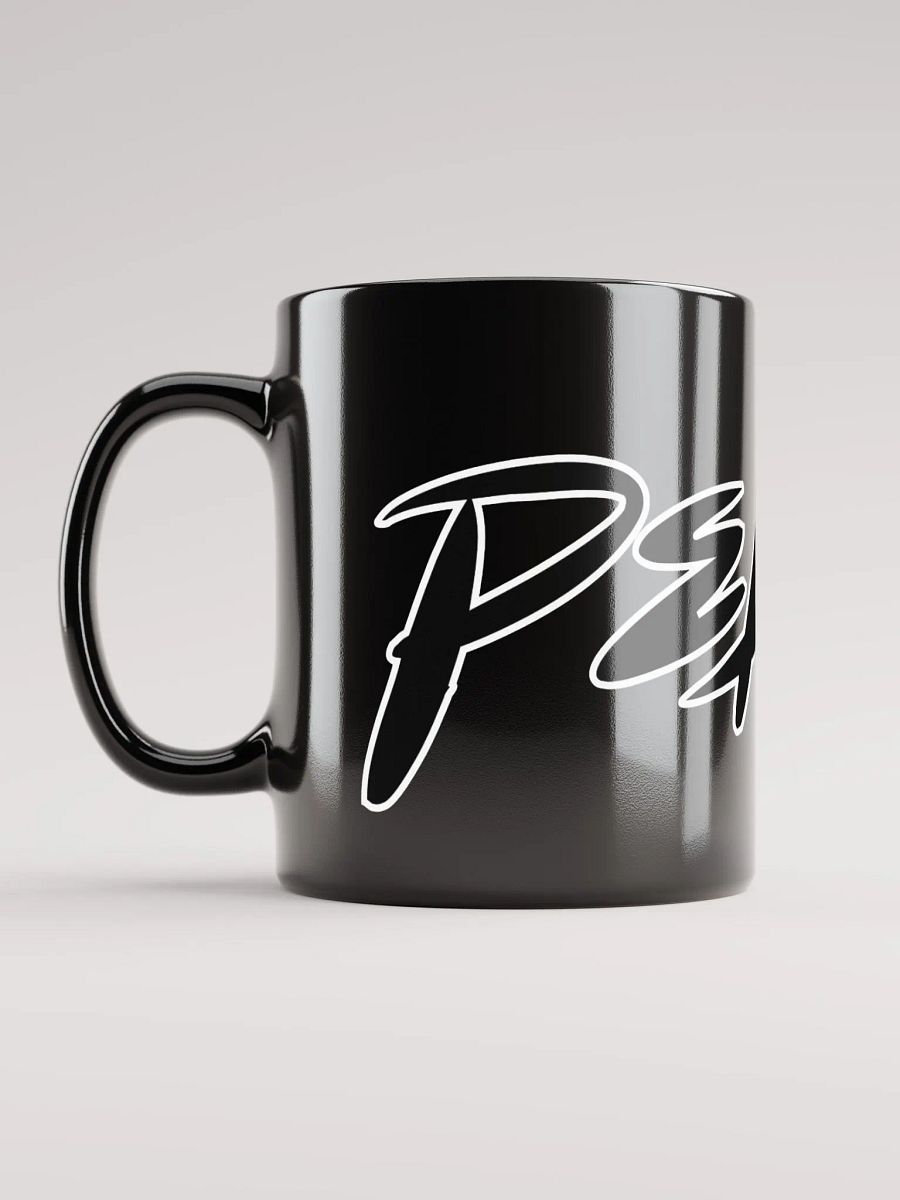 Peace - Keep It Simple - Black Glossy Mug product image (2)