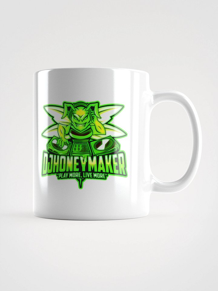 Neon Logo White Glossy Mug product image (1)