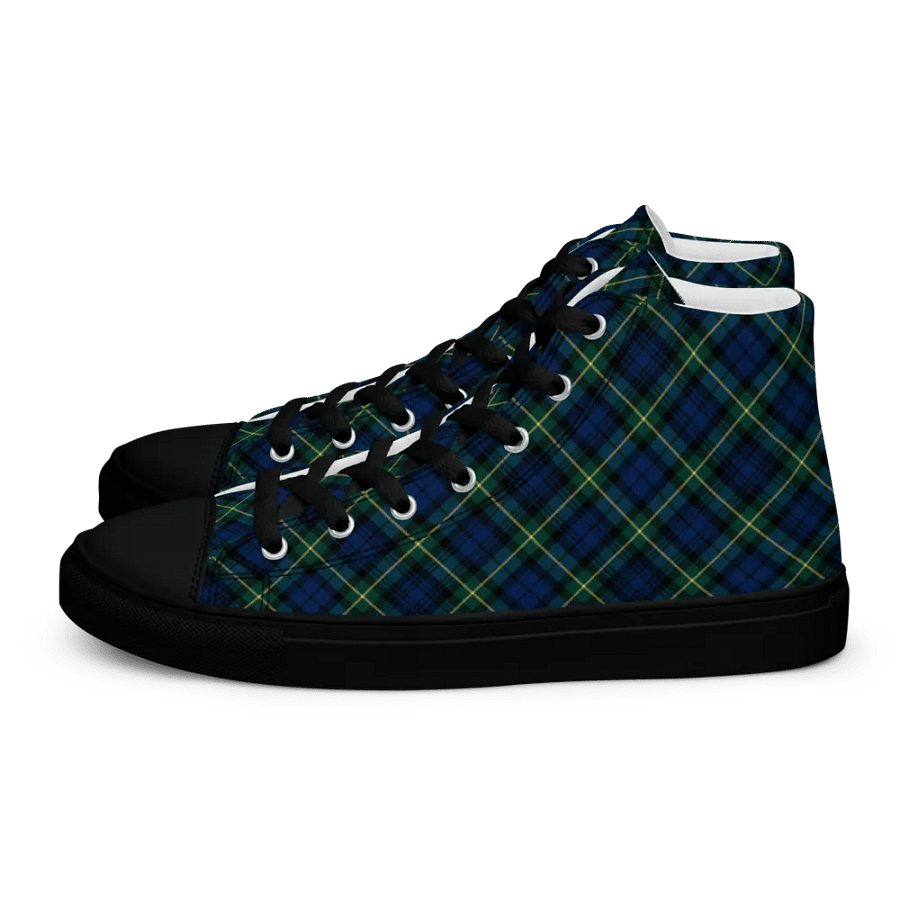 Gordon Tartan Men's High Top Shoes product image (4)