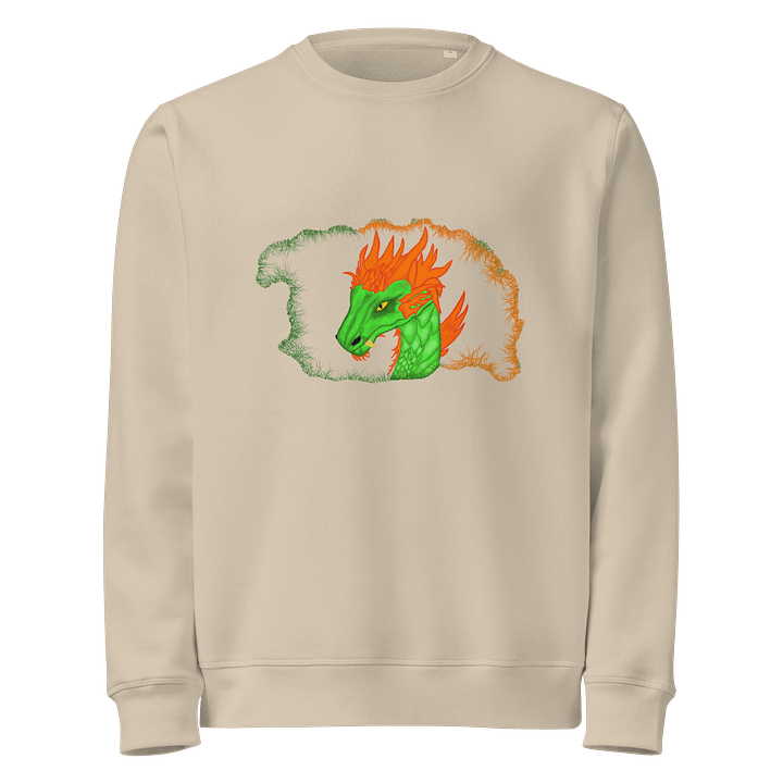 Vibrant Dragon's Head Organic Sweatshirt product image (1)