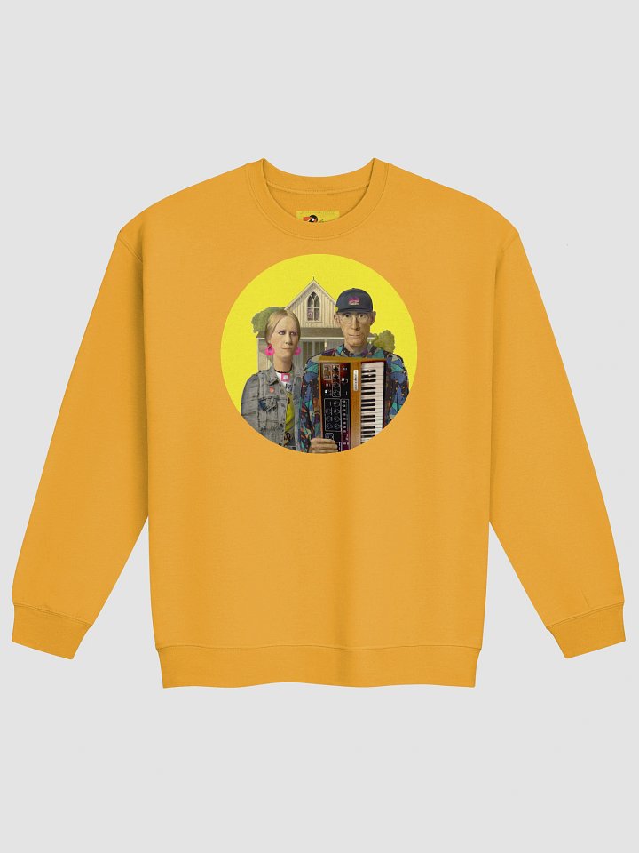 American Prophet by Frank Fonik, Techno EDM Classic Crewneck Sweatshirt product image (1)