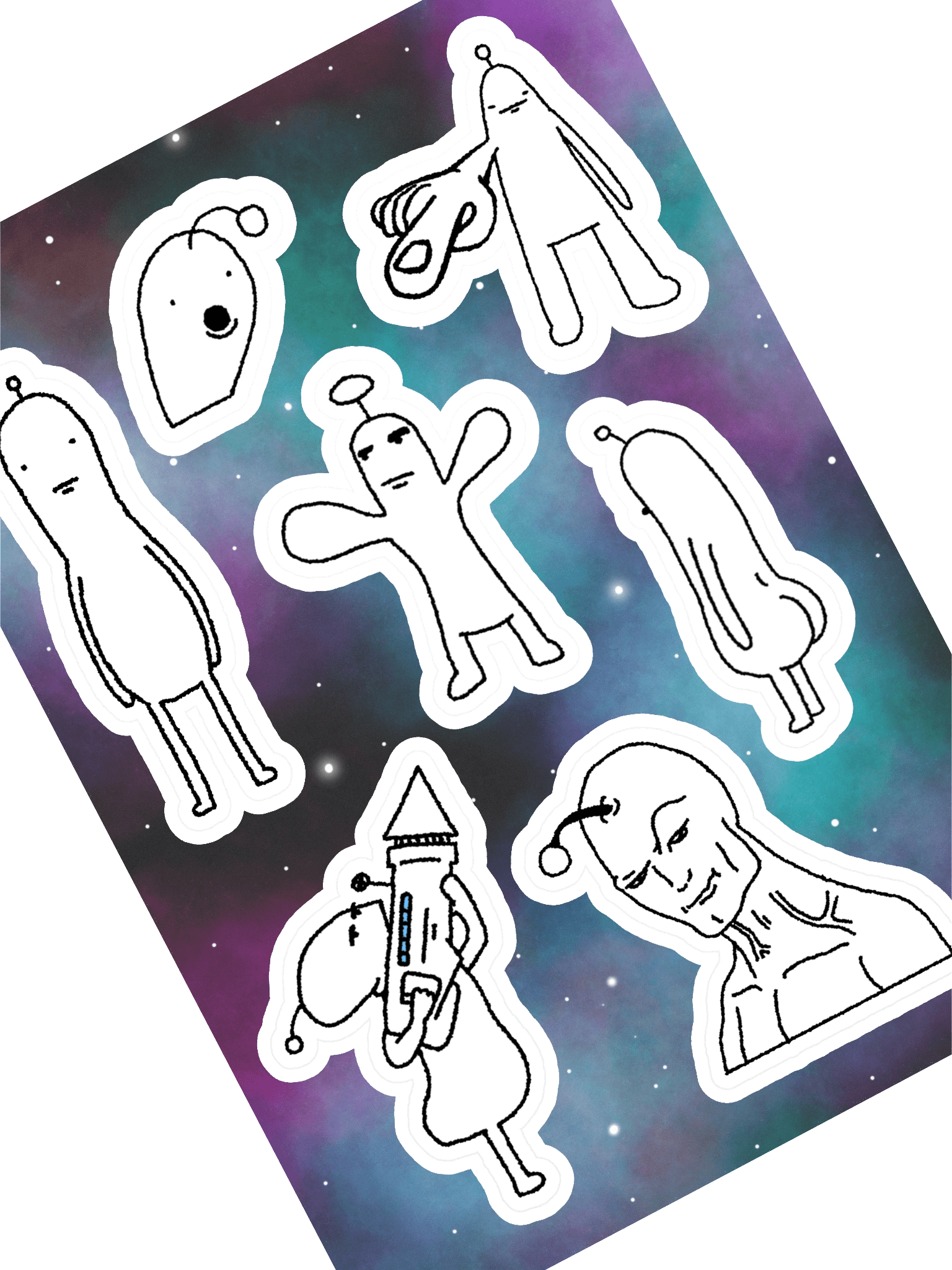 BUNGBUNG STICKER SHEET product image (1)