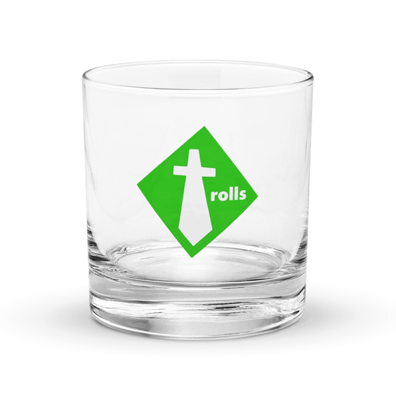 Mods are Trolls Rocks Glass