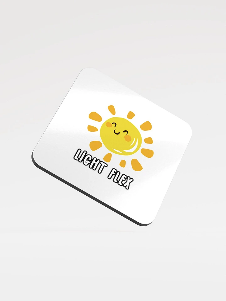 Light Flex Silver Sun coaster product image (1)