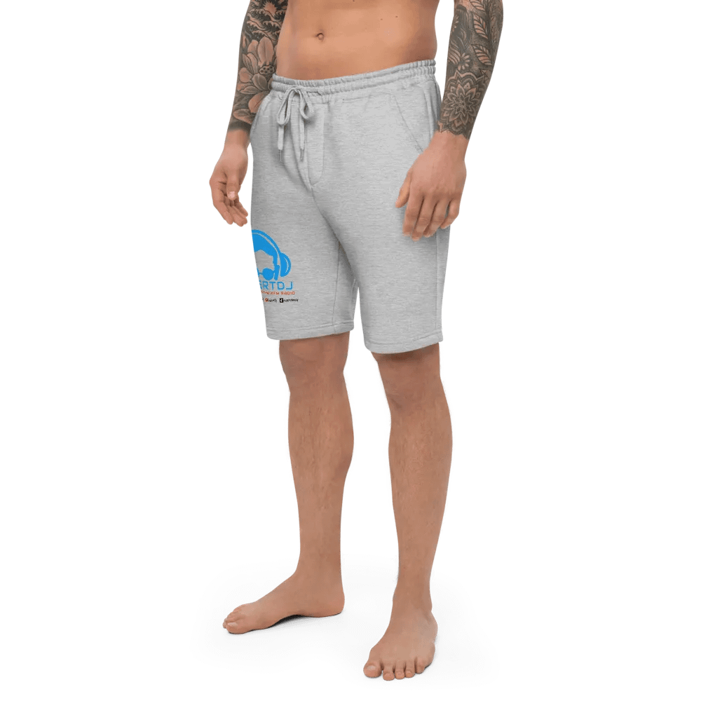 Men's Fleece Shorts(White & Grey) product image (5)