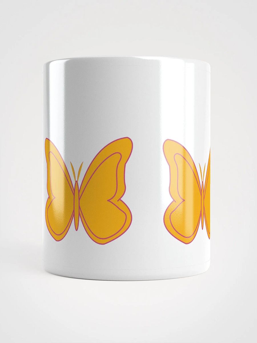 Orange Butterfly Symphony Mug product image (15)