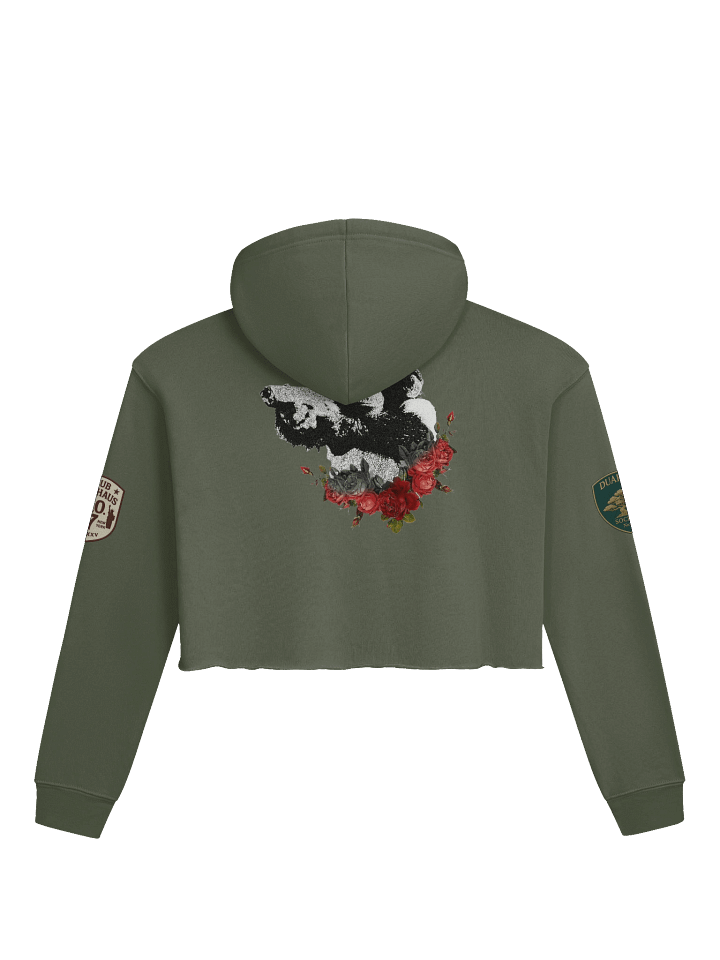 DUAHAUS SOCIETY No.07 – “Evolved Instinct” Cropped Hoodie product image (4)