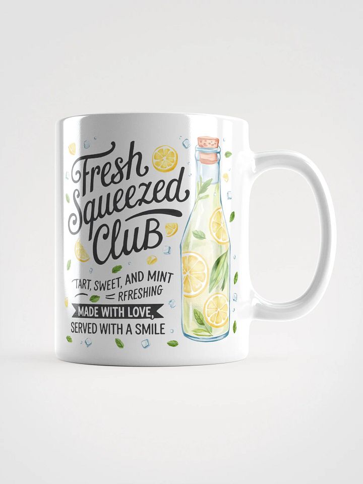 Fresh Squeezed Club White Glossy Mug product image (1)