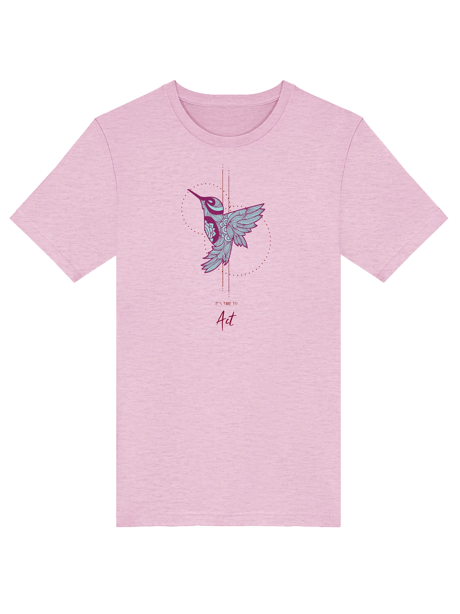 Mystic Hummingbird Floral T-Shirt product image (1)