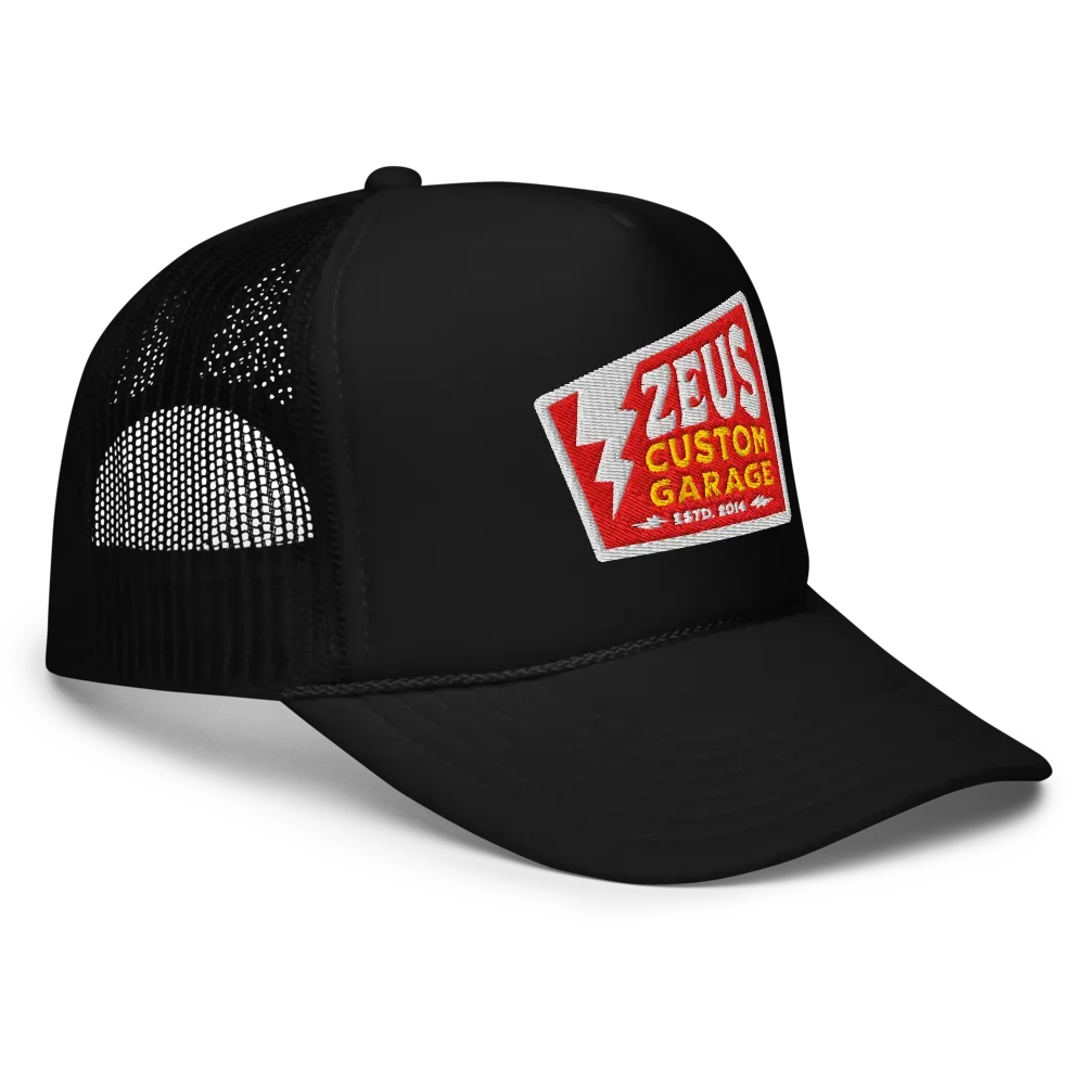 Zeus Custom Garage Trucker Hat product image (3)