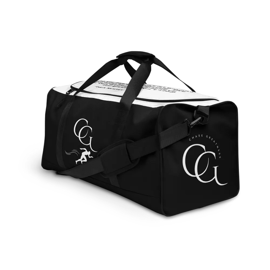 CG Black & White Duffle Bag product image (3)