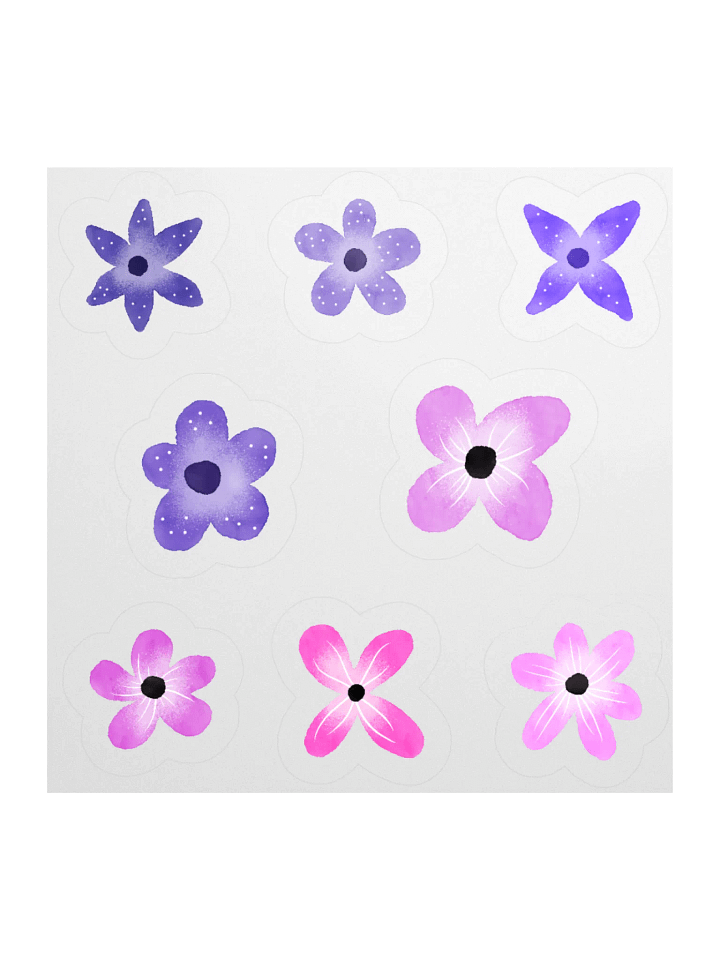 Enchanted Garden Kiss Cut Stickers Set 1 product image (3)