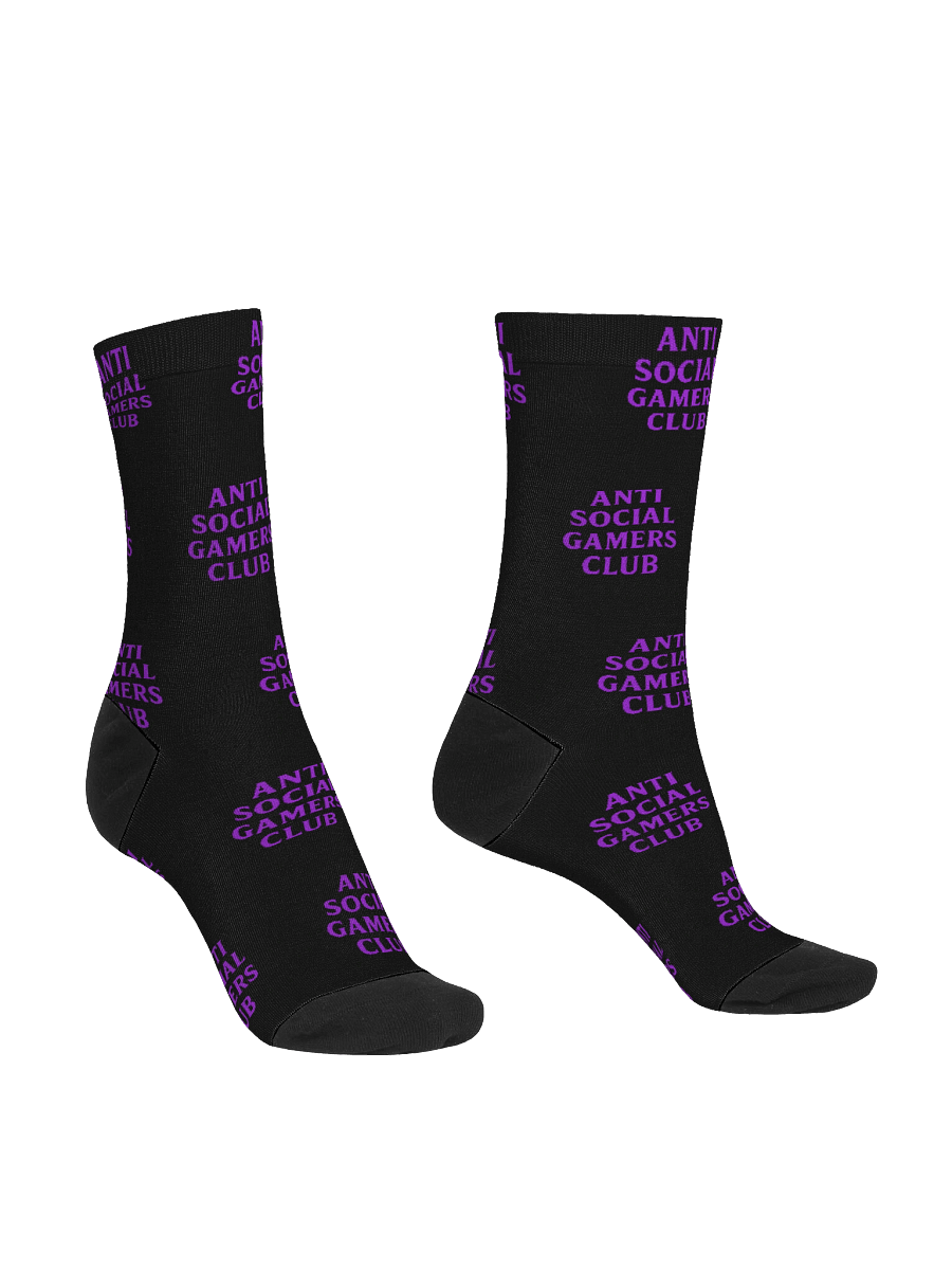 Anti Social Gamers Club Crew Socks product image (3)