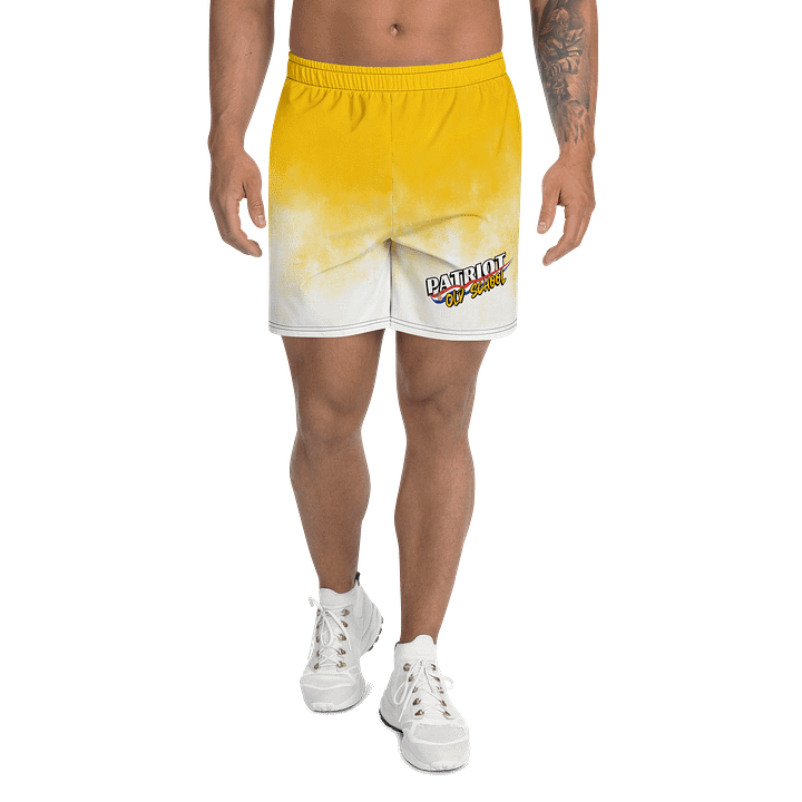RapidDry Recycled Athletic Shorts Patriot old school product image (1)