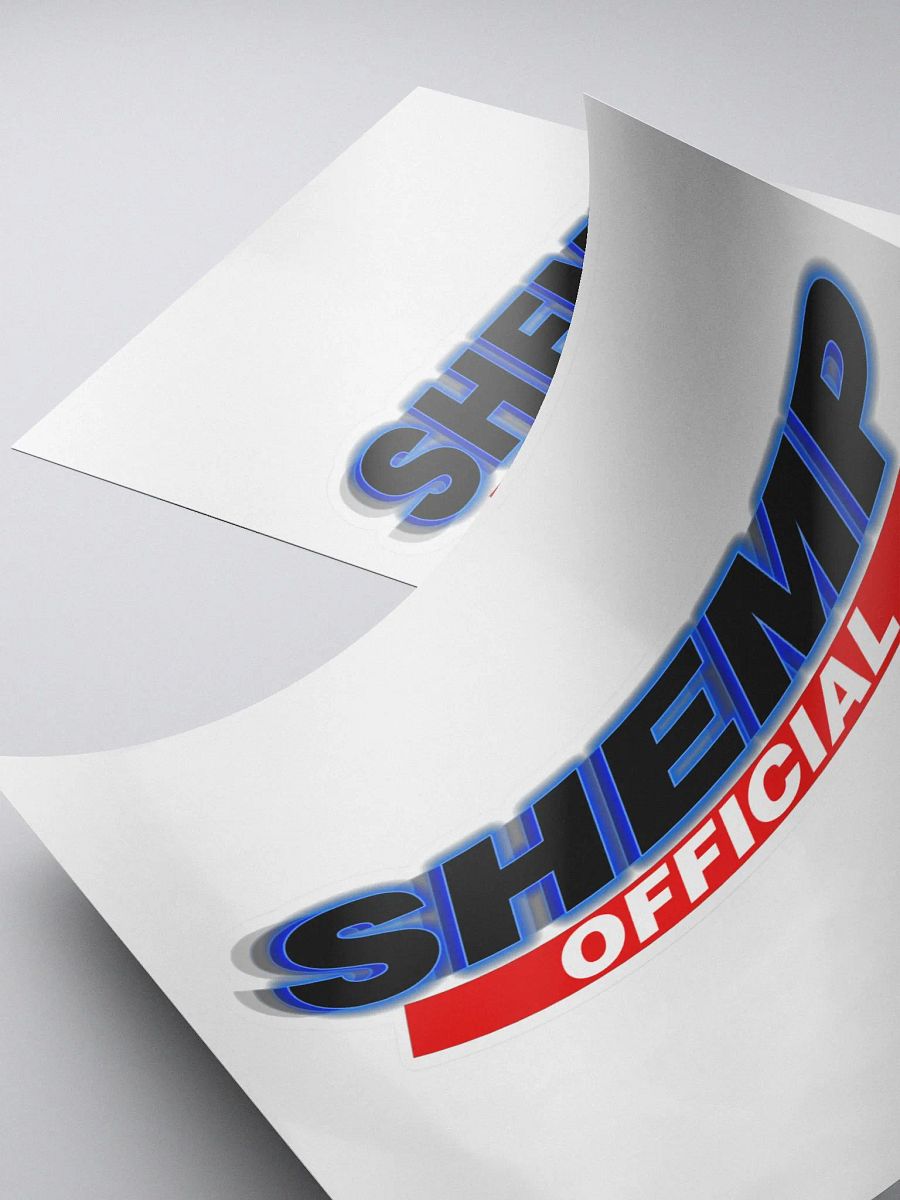 Shemp Movie Logo Sticker! product image (3)
