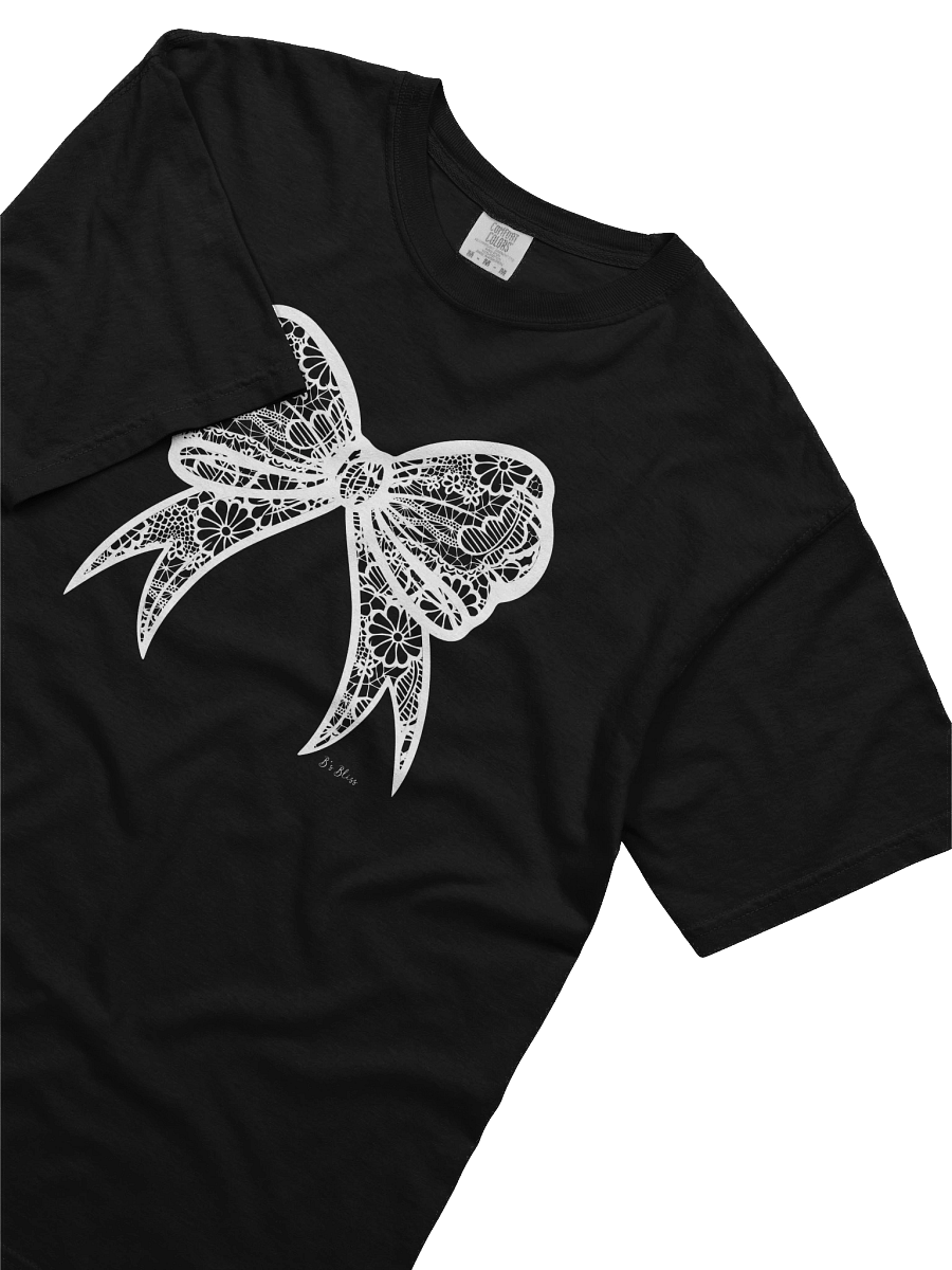 Comfort Colors White Bow Shirt product image (3)