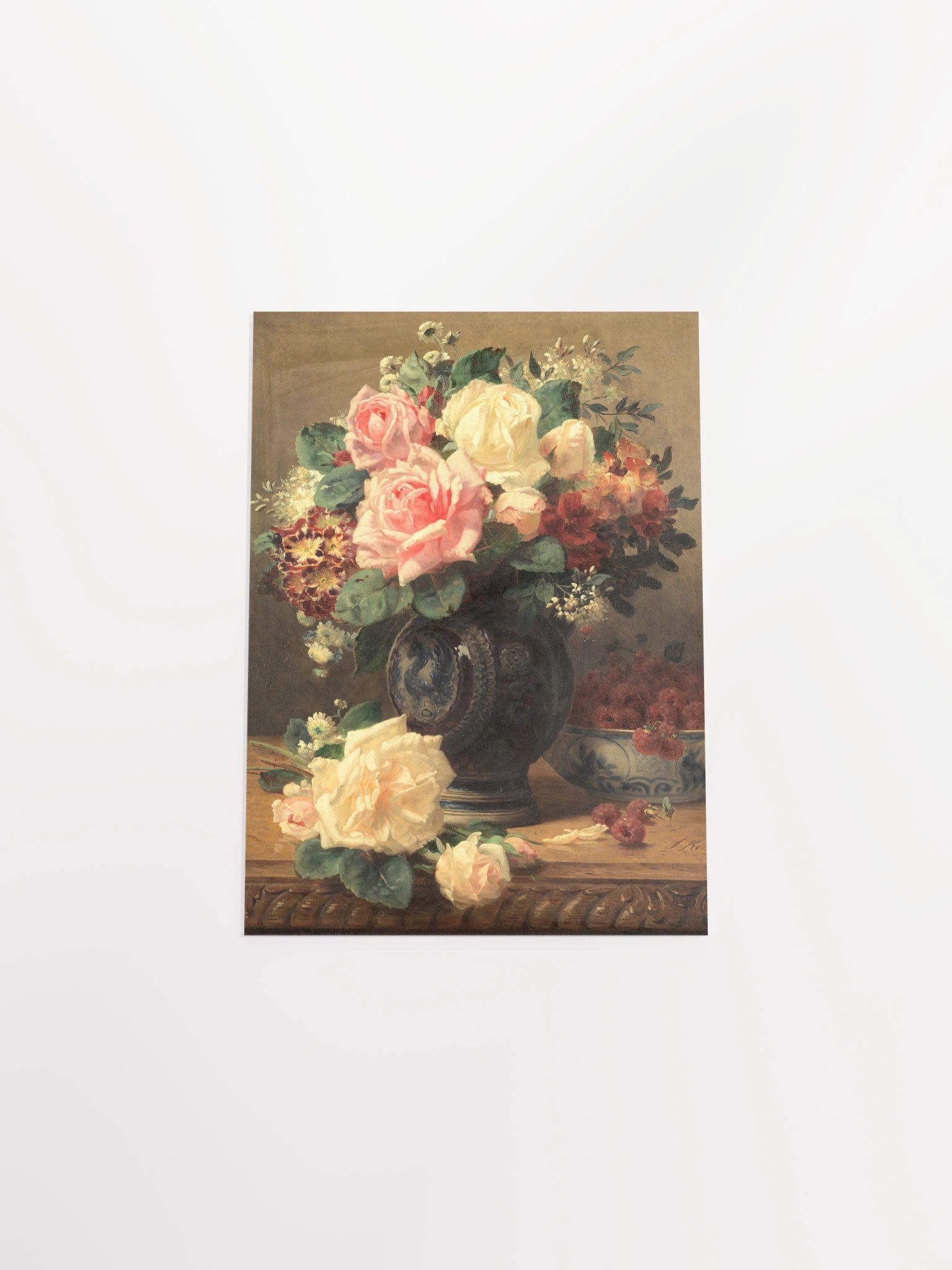 Still Life with Roses and Raspberries – Poster Print product image (19)
