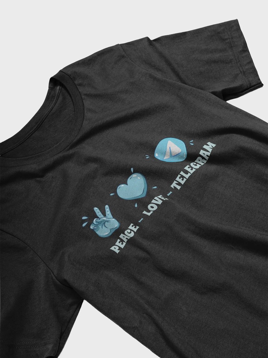 Camiseta Paz, Amor y Telegram product image (5)