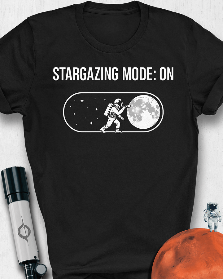 Stargazing Mode On Unisex T-Shirt product image (6)
