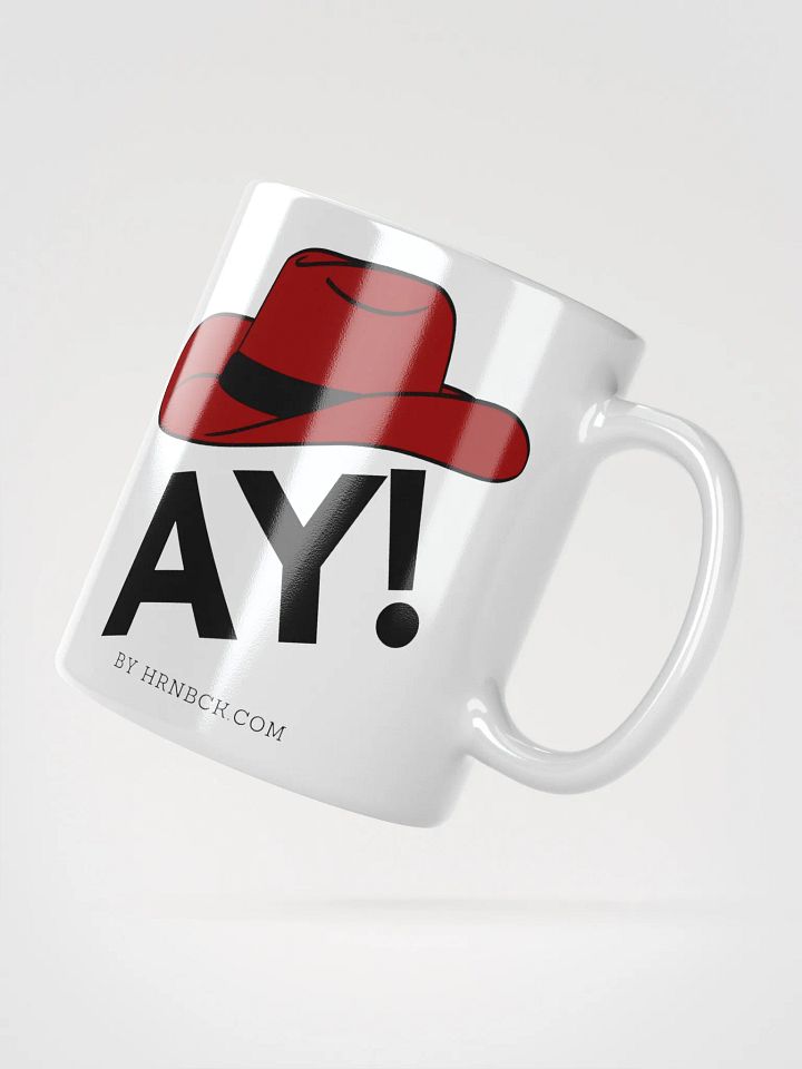 HRNBCK MUG - AY! White Edition One product image (6)