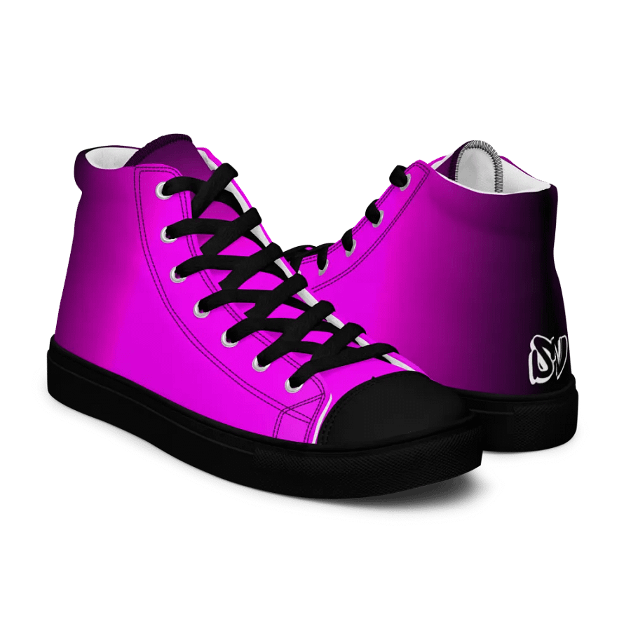 STRAIGHT VIBIN NEON COLOR FADE STYLE WOMEN'S CANVA SHOES product image (11)